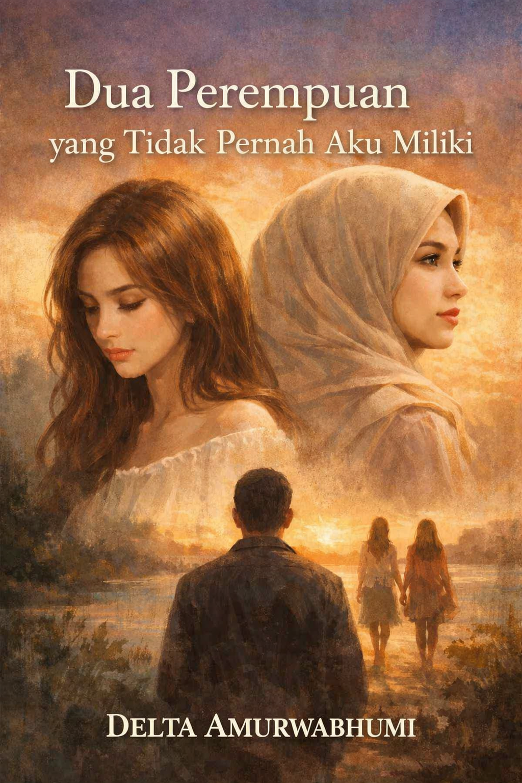 Sampul Dua Perempuan yang Tidak Bisa Aku Miliki