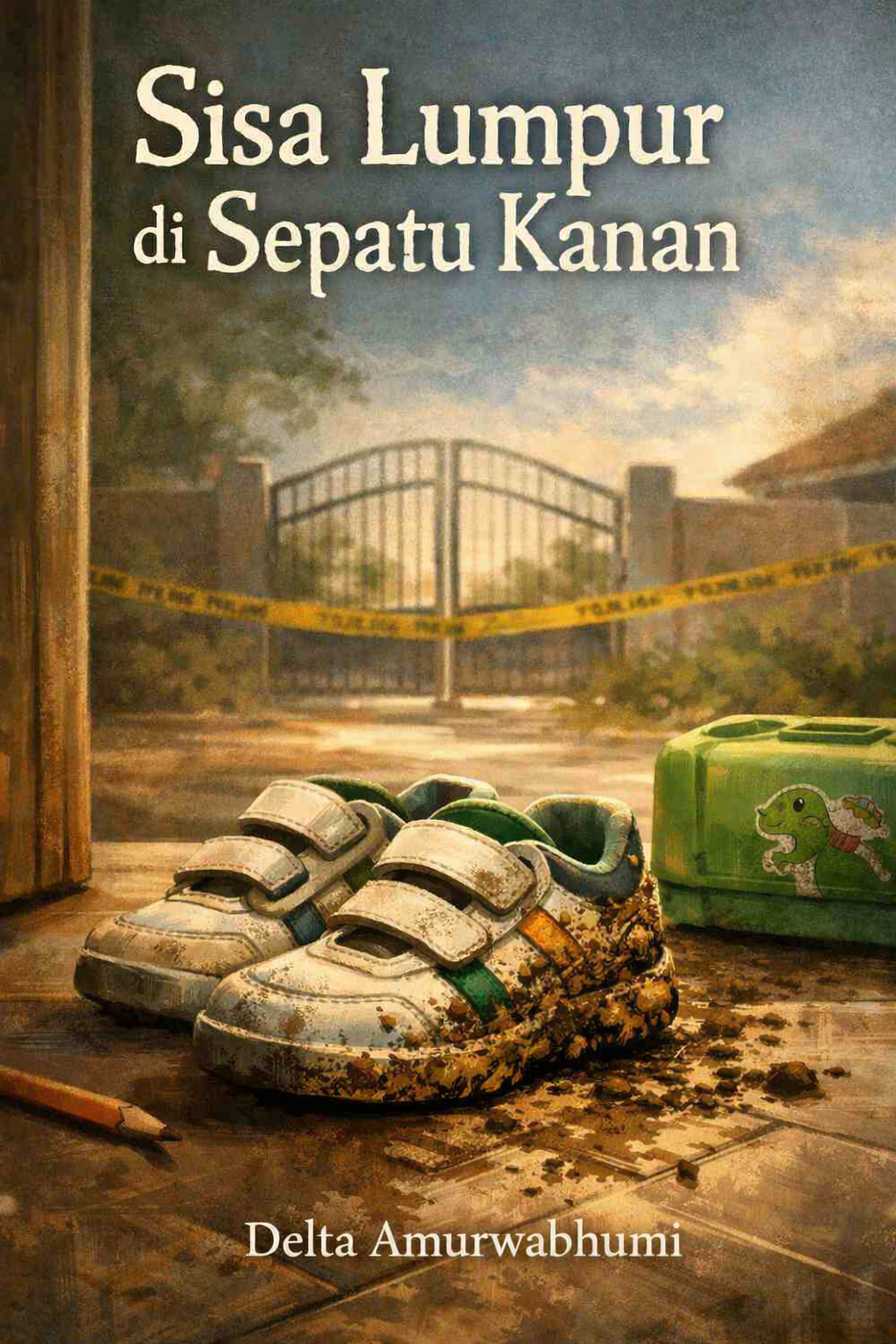 Sampul Sisa Lumpur di Sepatu Kanan